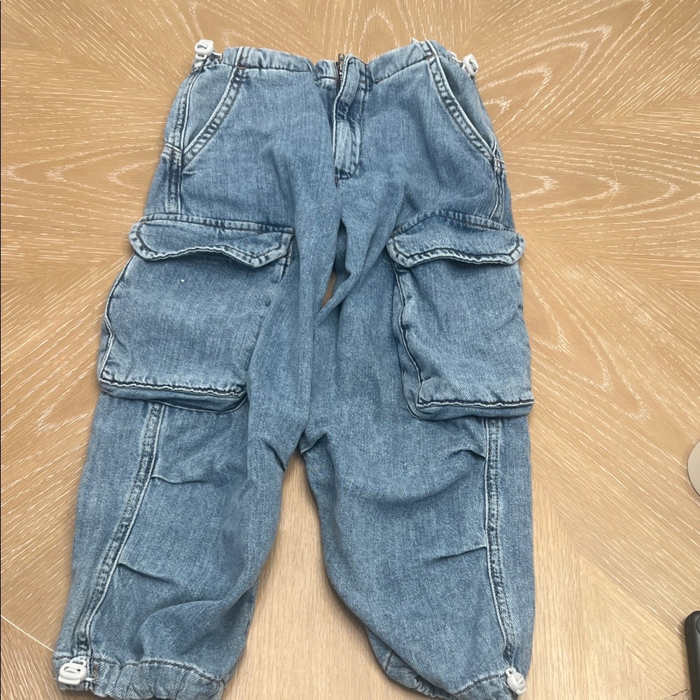 Parachute Denim Cargo Pants